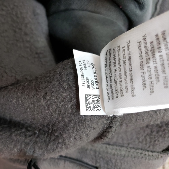 Columbia Gray Zipper Jacket sz Small - Picture 8 of 8